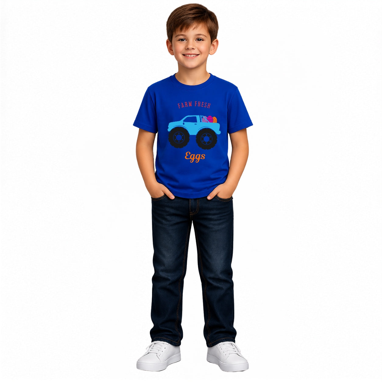 Boy's Farm love Crew Neck T-Shirt