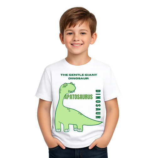 Boy's dinosaur Crew Neck T-Shirt