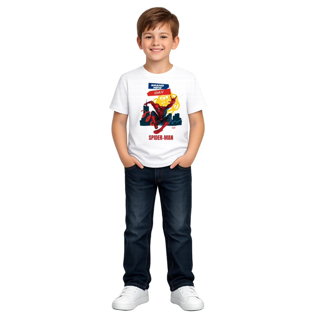 Boy's spiderman lover Crew Neck T-Shirt