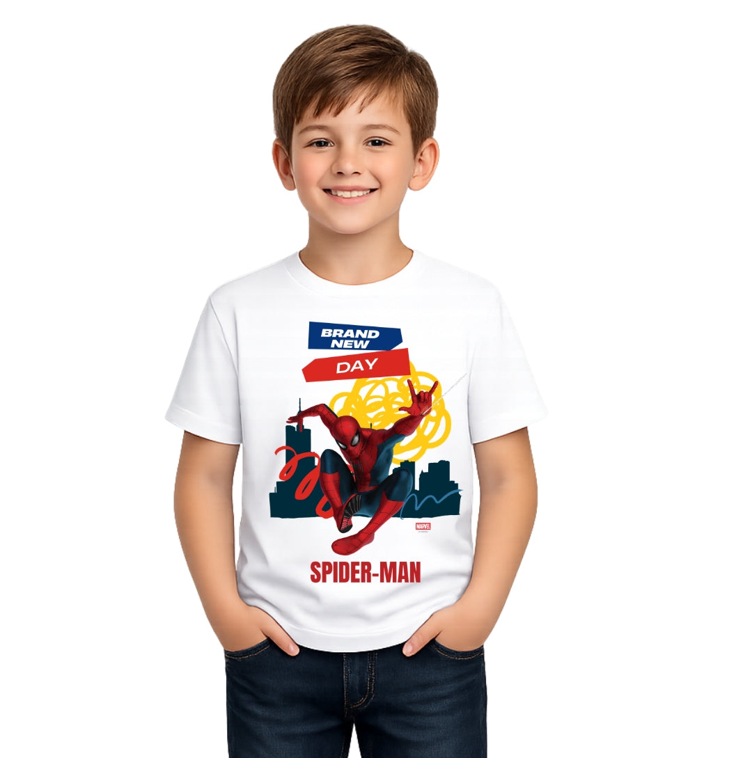 Boy's spiderman lover Crew Neck T-Shirt