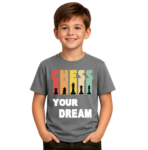 how to chess your dream Boy's Crew Neck T-Shirt