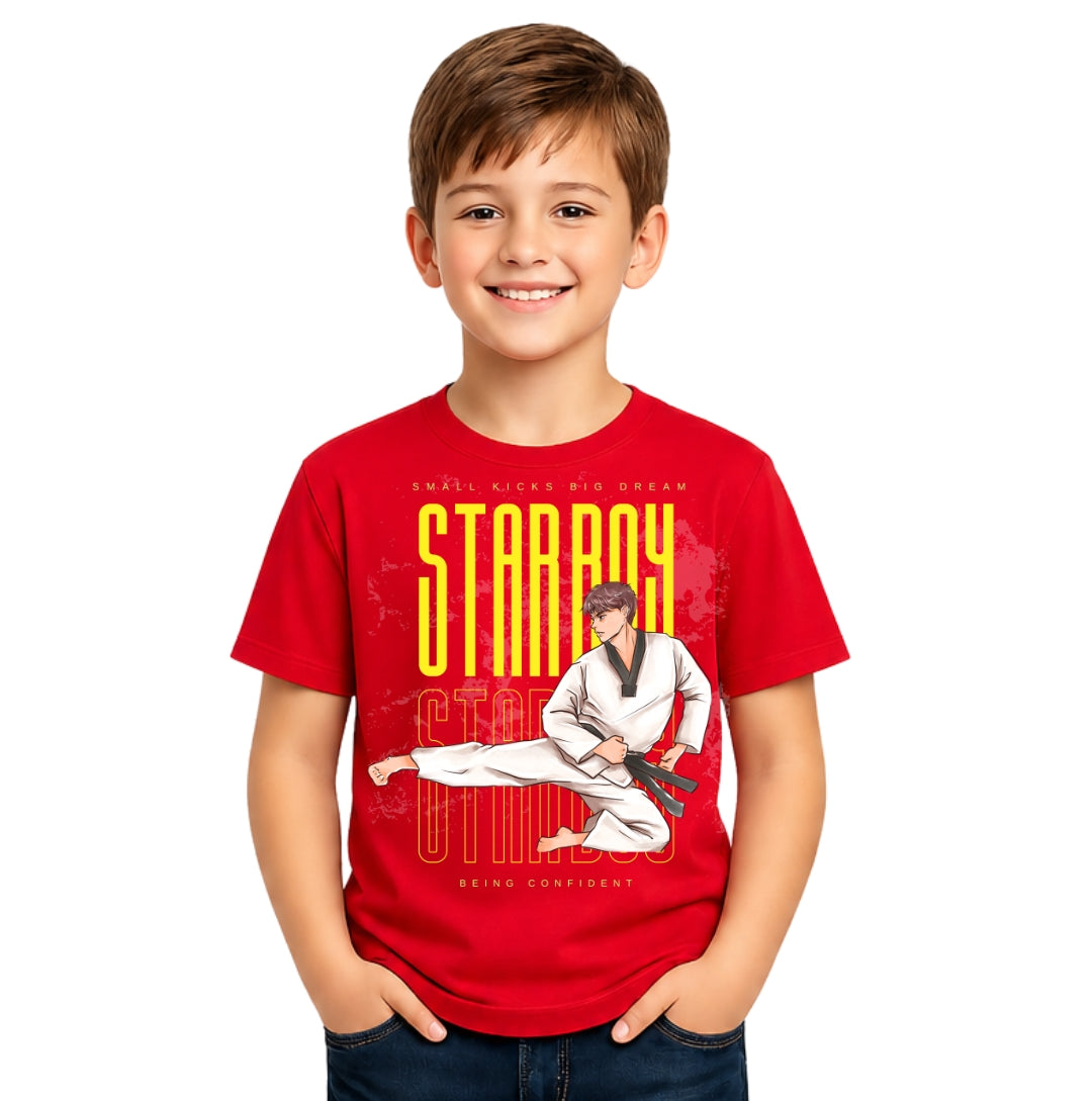 star Boy's Crew Neck T-Shirt