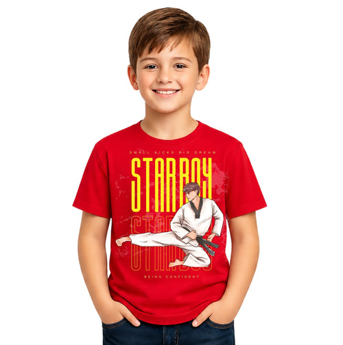 star Boy's Crew Neck T-Shirt