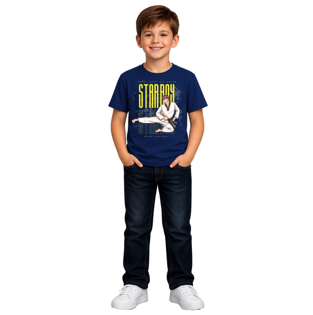 star Boy's Crew Neck T-Shirt