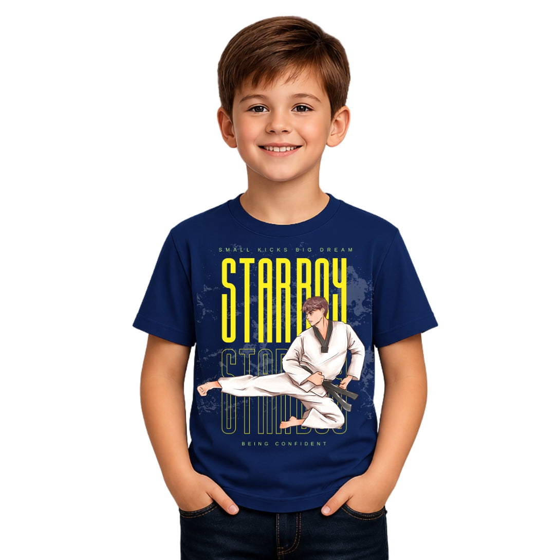 star Boy's Crew Neck T-Shirt