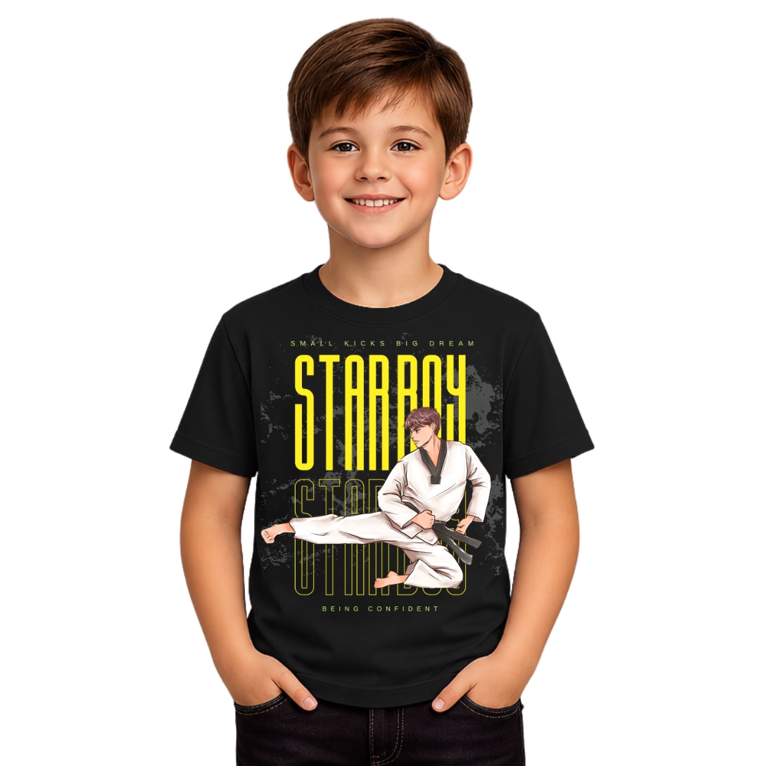 star Boy's Crew Neck T-Shirt