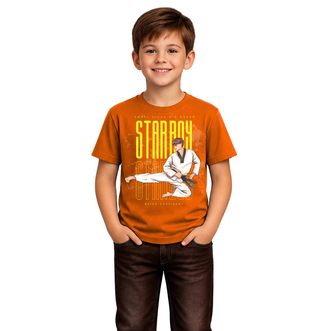 star Boy's Crew Neck T-Shirt