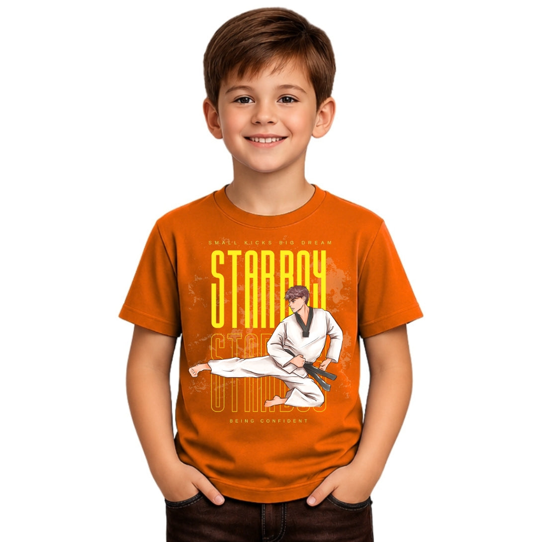 star Boy's Crew Neck T-Shirt