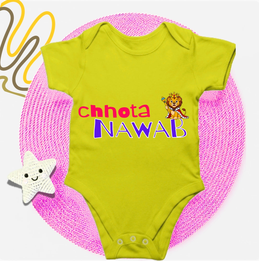 Baby's chhota nawab Rompers
