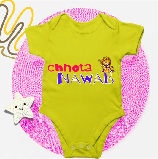 Baby's chhota nawab Rompers