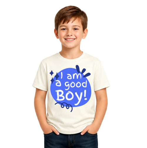 i am a good Boy Crew Neck T-Shirt