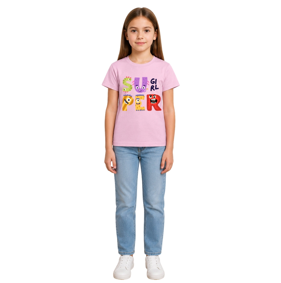 super Girls Crew Neck T-Shirt