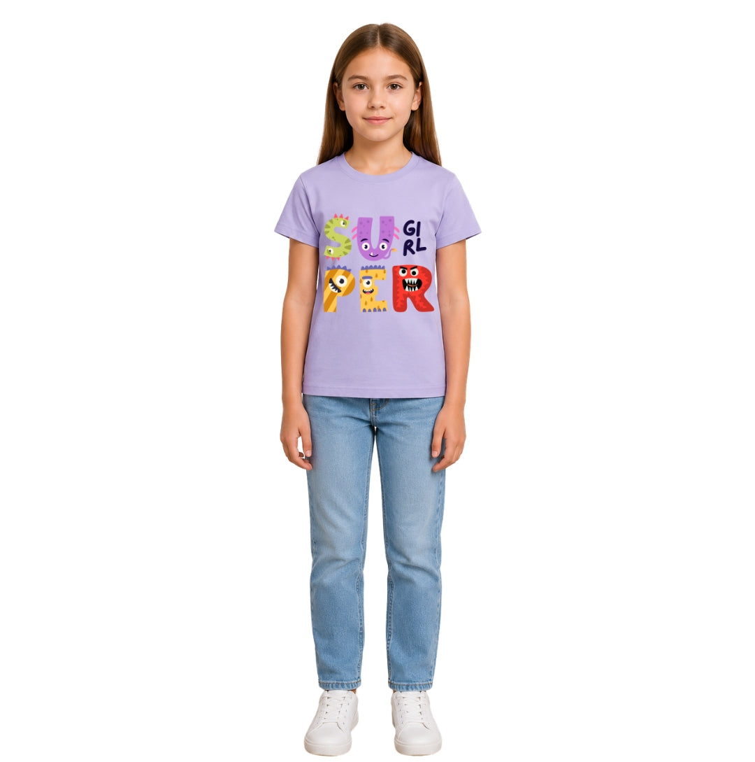 super Girls Crew Neck T-Shirt