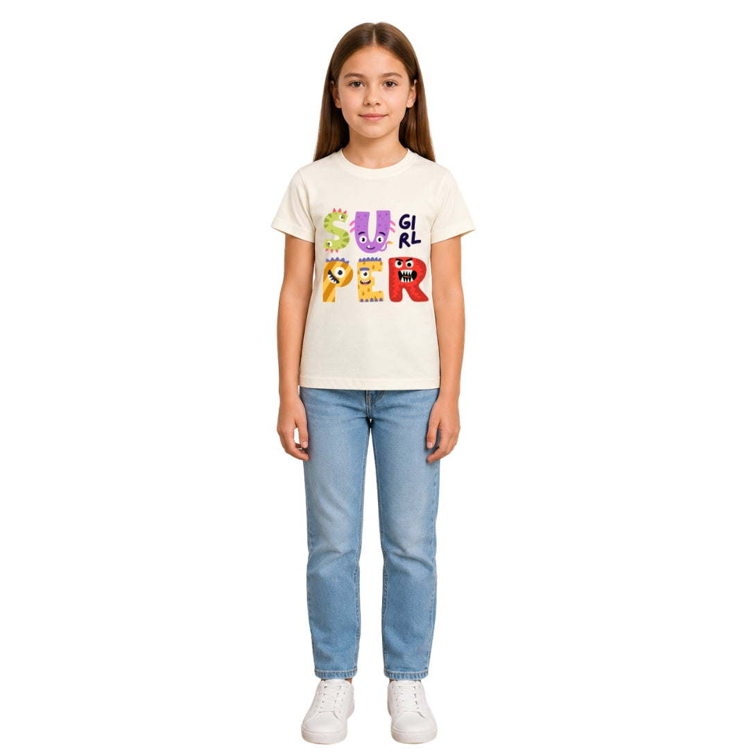 super Girls Crew Neck T-Shirt