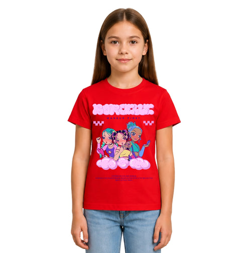 Girls Crew Neck T-Shirt