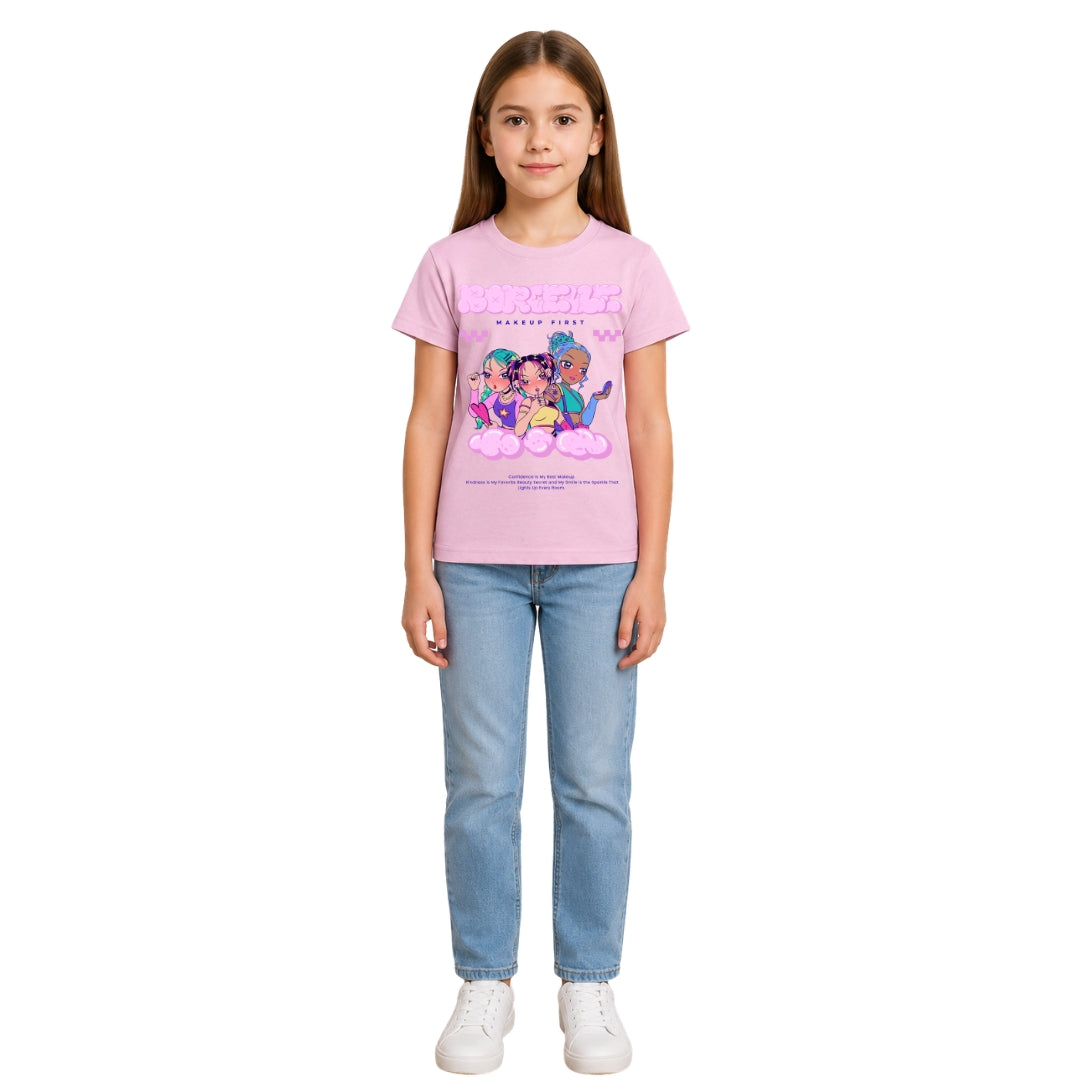 Girls Crew Neck T-Shirt