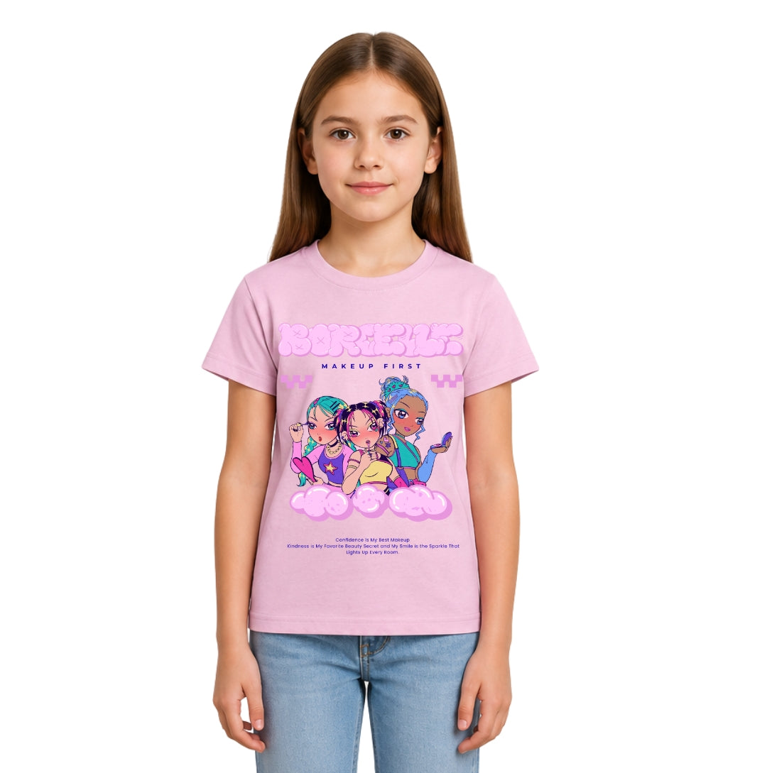 Girls Crew Neck T-Shirt