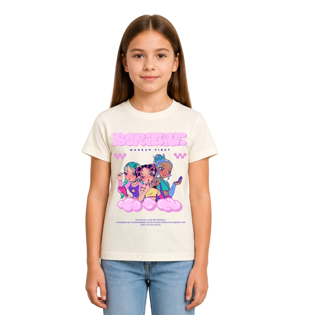 Girls Crew Neck T-Shirt